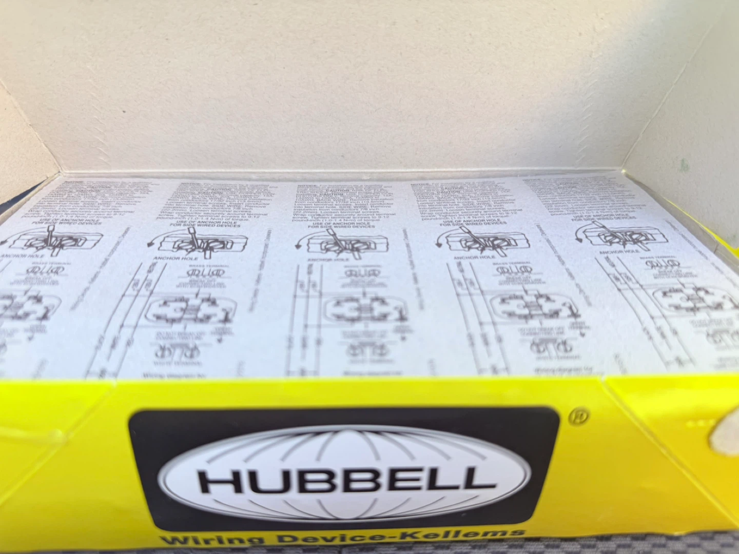 Hubbell Wiring Device-Kellems 5-Pack White Duplex Receptacles - photo 3