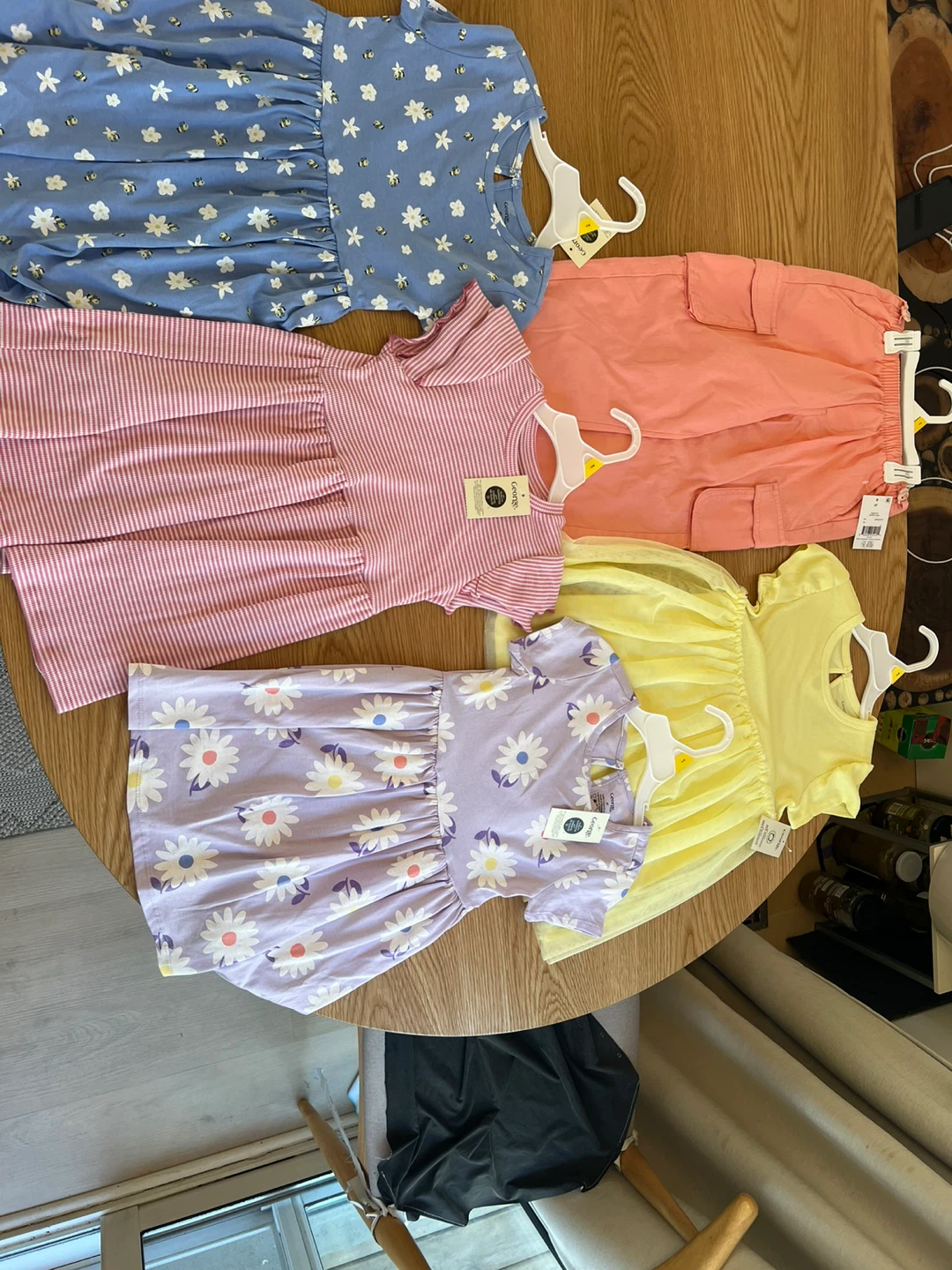 Brand New 5-Piece Toddler Girl Set (George Brand) - Size 4T