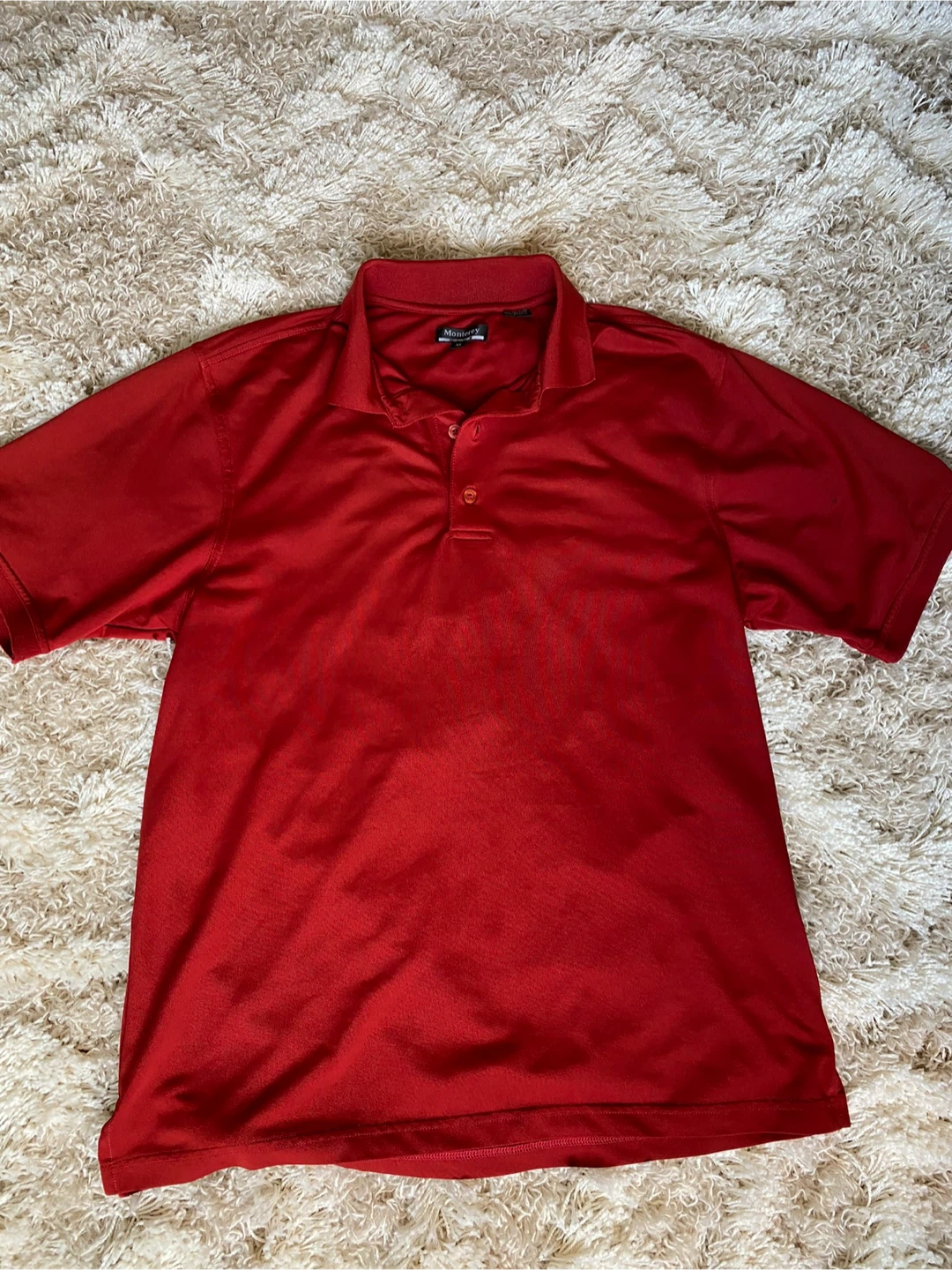 Men's Red Polo Shirt