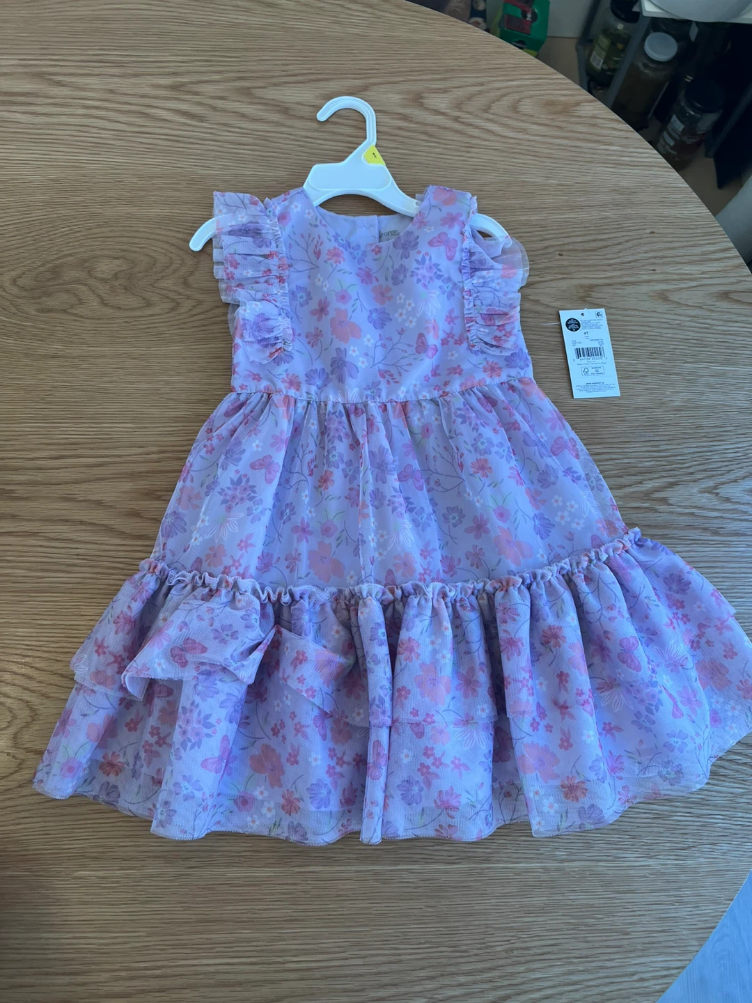 Brand New 5-Piece Toddler Girl Set (George Brand) - Size 4T - photo 3