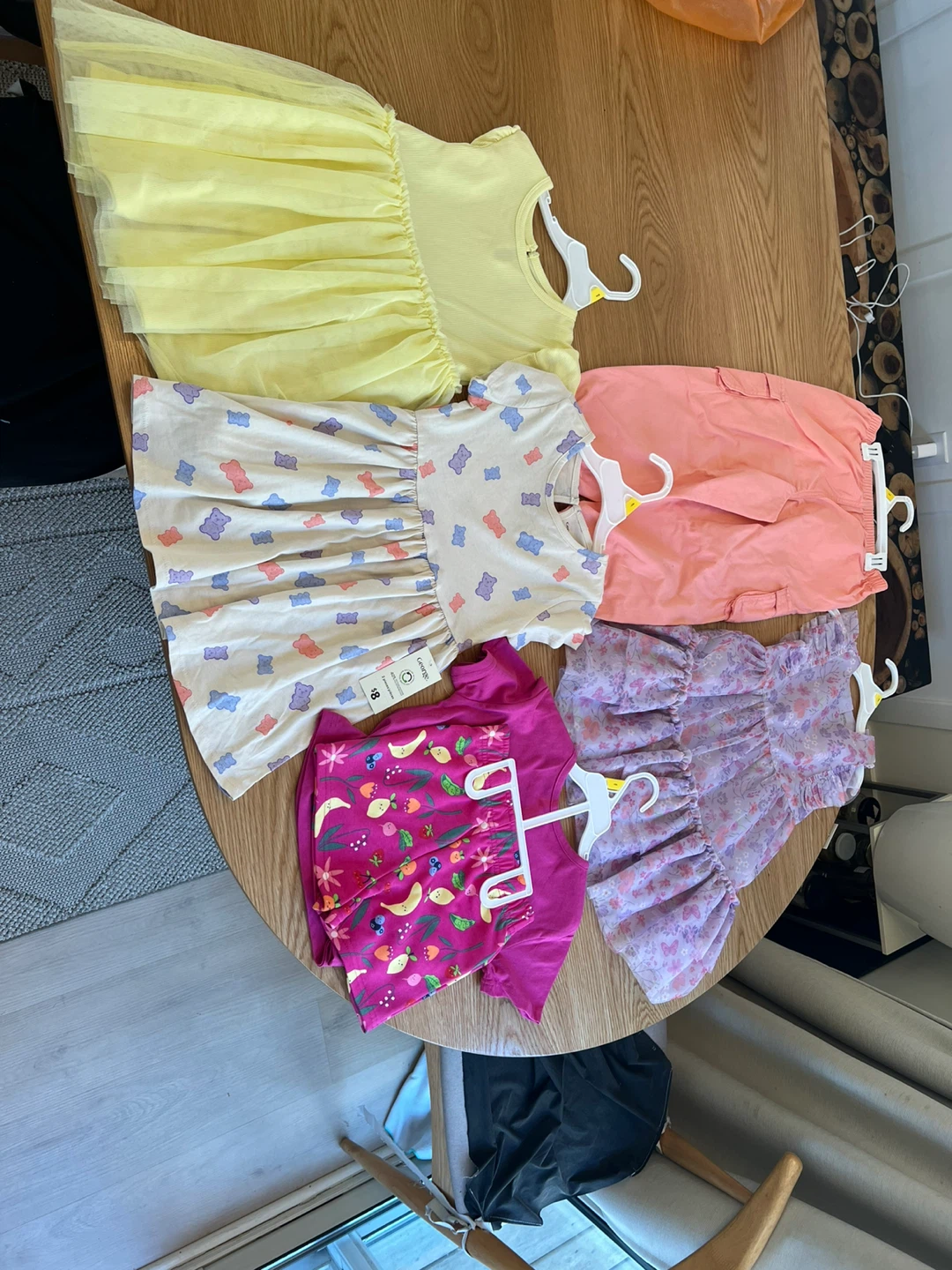 Brand New 5-Piece Toddler Girl Set (George Brand) - Size 4T
