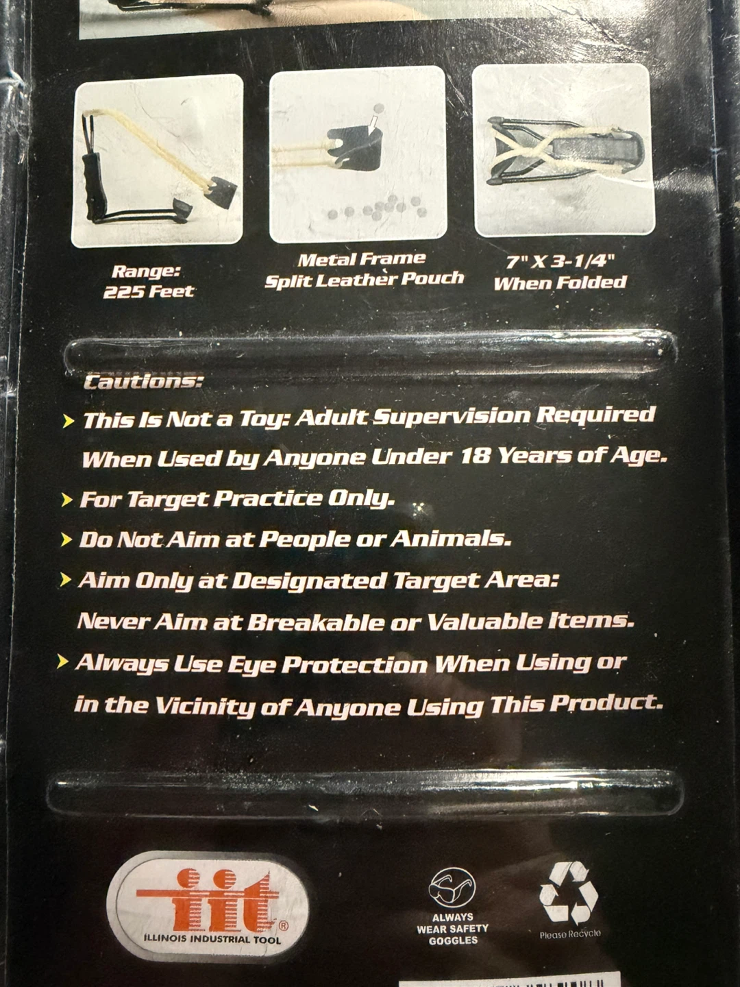IIT 7-inch Slingshot with Folding Wrist Brace - photo 3