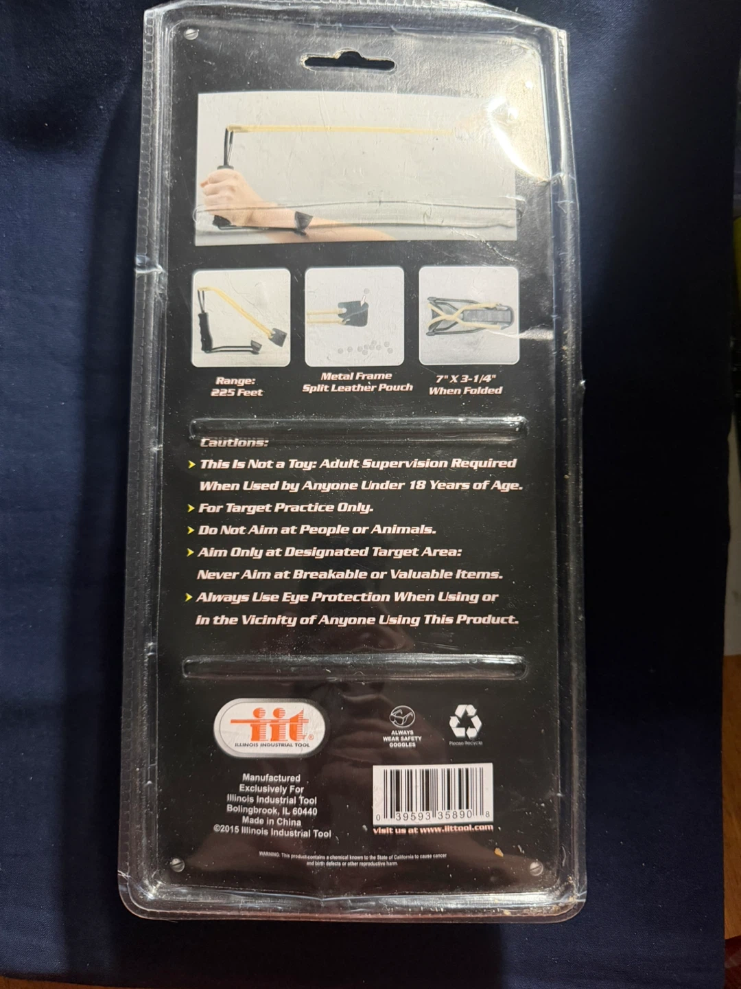 IIT 7-inch Slingshot with Folding Wrist Brace - photo 2