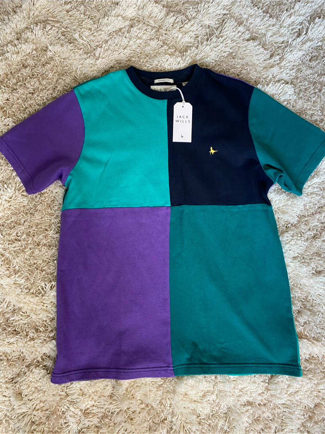 Jack Wills Colour Block T-Shirt