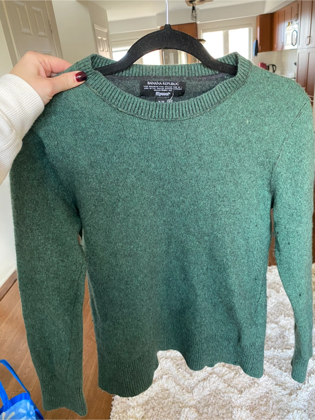 Banana Republic Green Crew Neck Sweater - photo 2