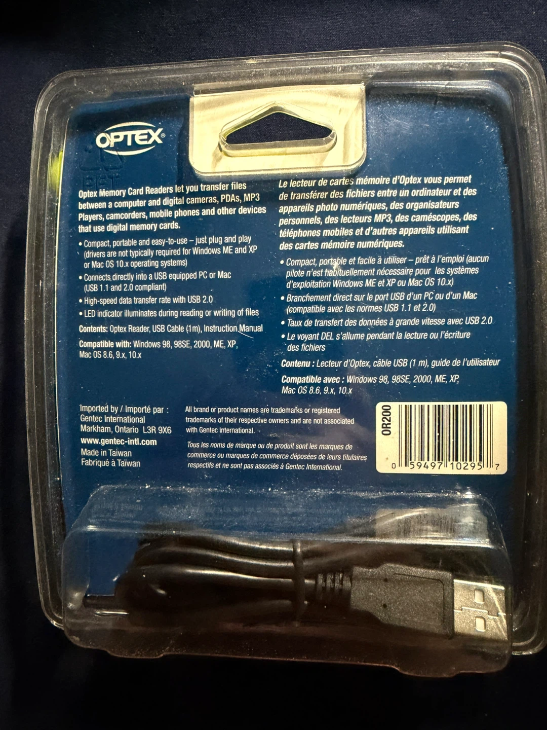 Optex OR200 7-in-1 Digital Memory Card Reader - photo 2