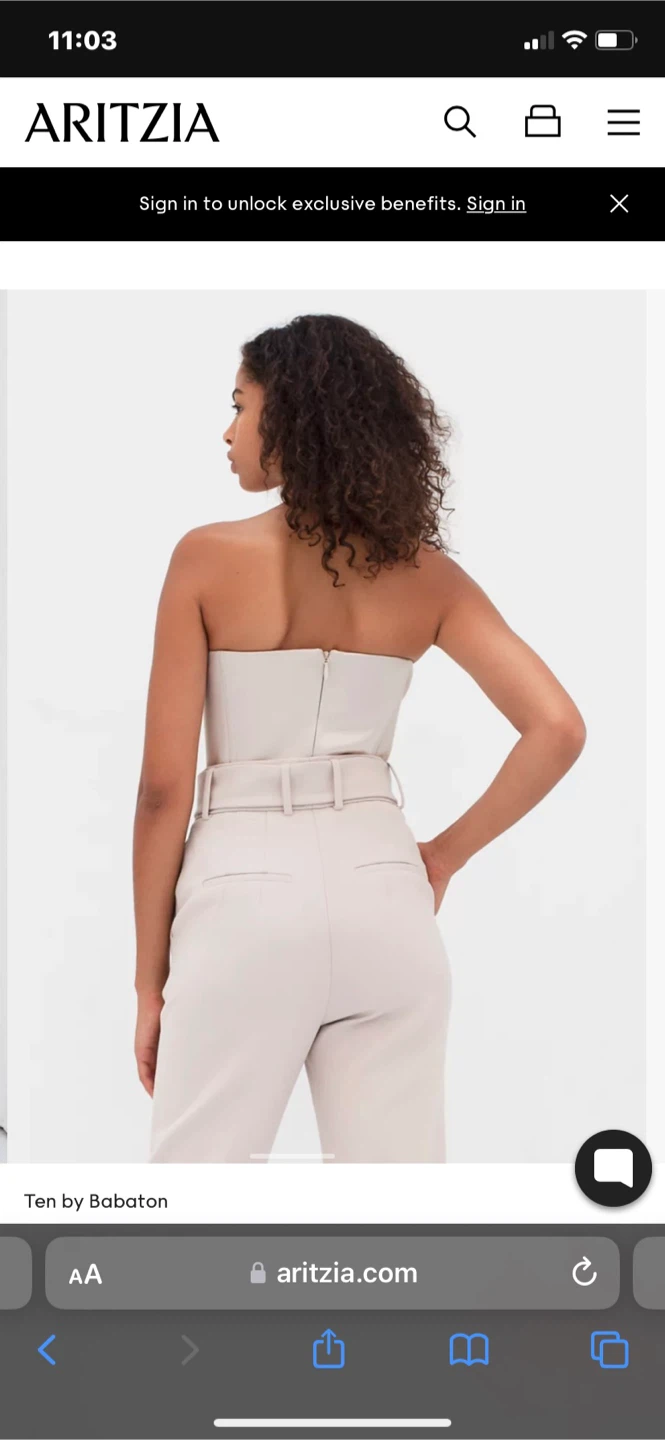 Babaton Corset Bodysuit - Pearl Pink - photo 2
