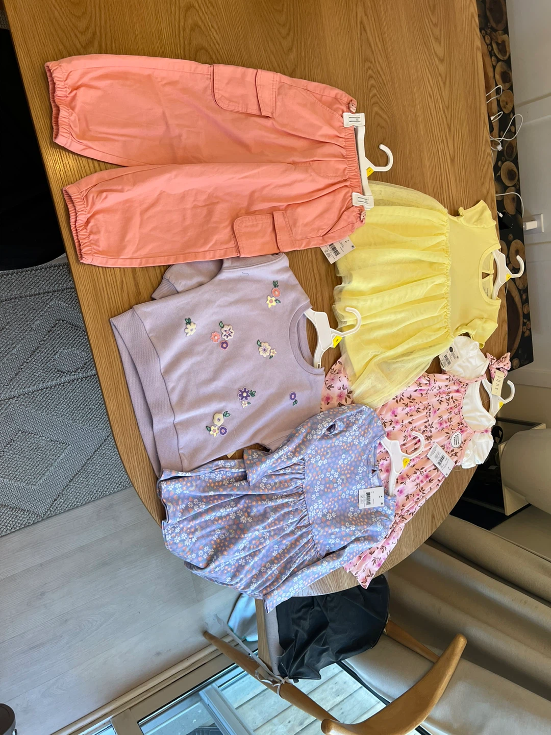 Brand New 5-Piece Toddler Girl Set (George Brand) - Size 4T