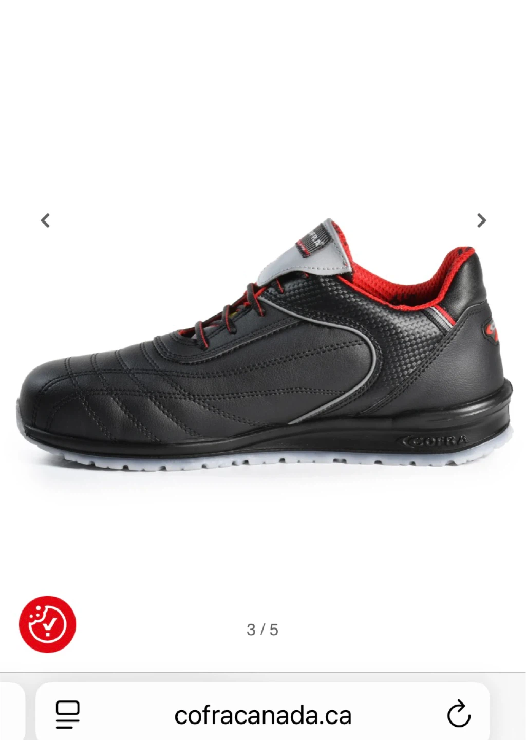 COFRA Black Safety Shoes - photo 2