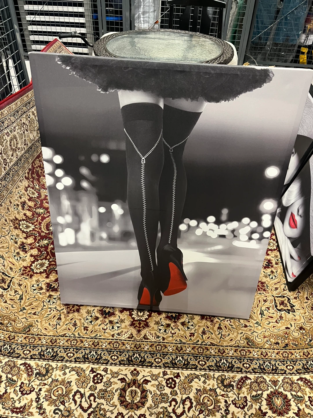 Canvas Wall Art Set - Stylish Black & White Fashion Prints - photo 4