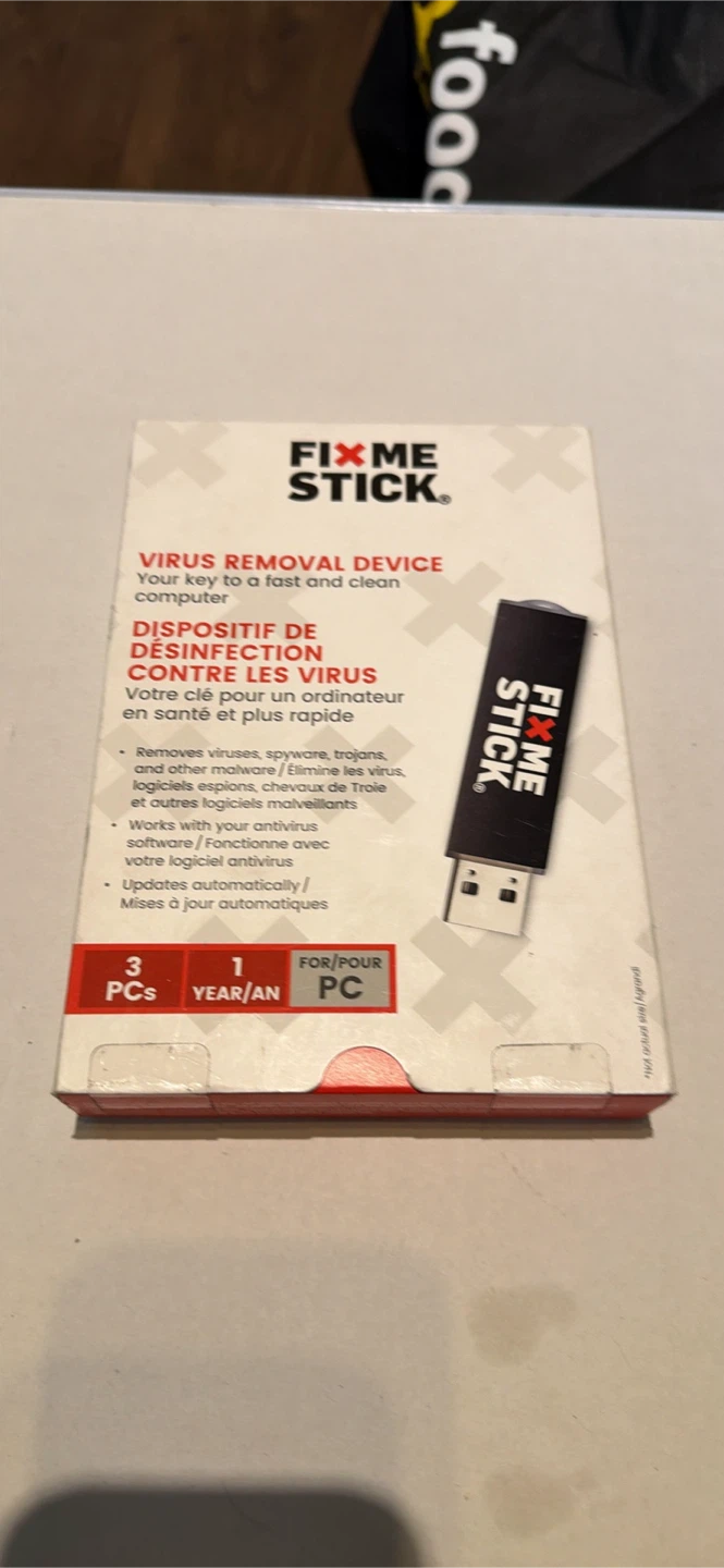 FixMeStick Virus Removal Device 1 Year/PC