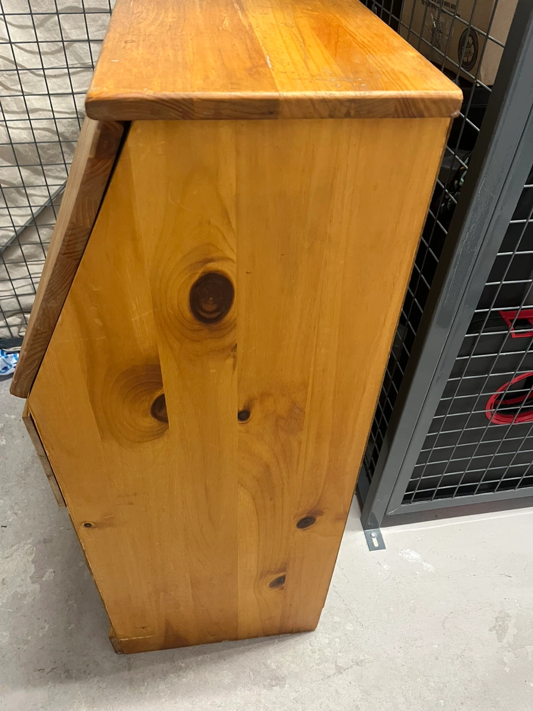 Wooden Secretary Desk with 3 Drawers - photo 3