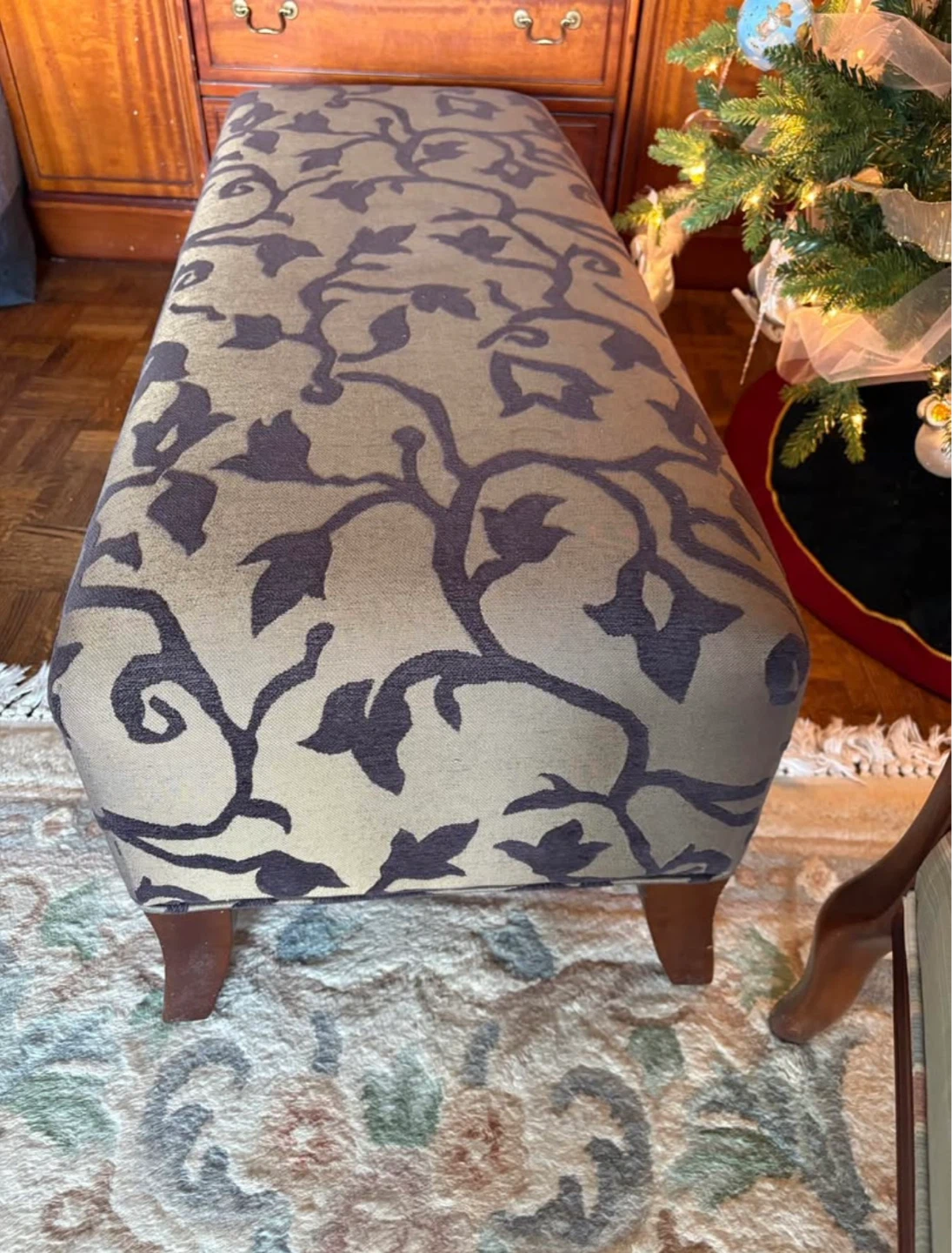 Beautiful Upholstered fireside bench - photo 4