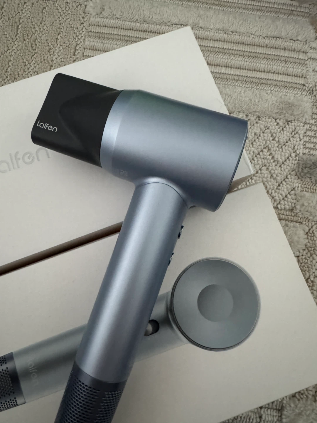 Laifen Swift High-Speed Hair Dryer - Silver Blue - photo 2