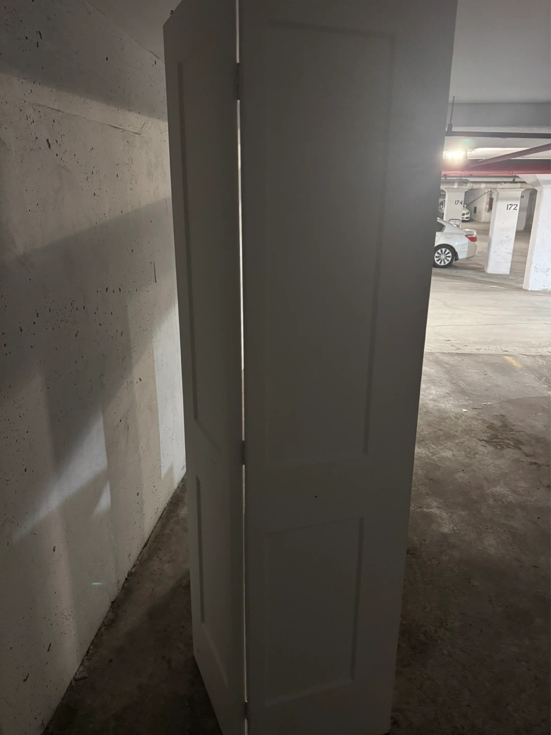Two White Bi-Fold Door each 36x80 inches - photo 3