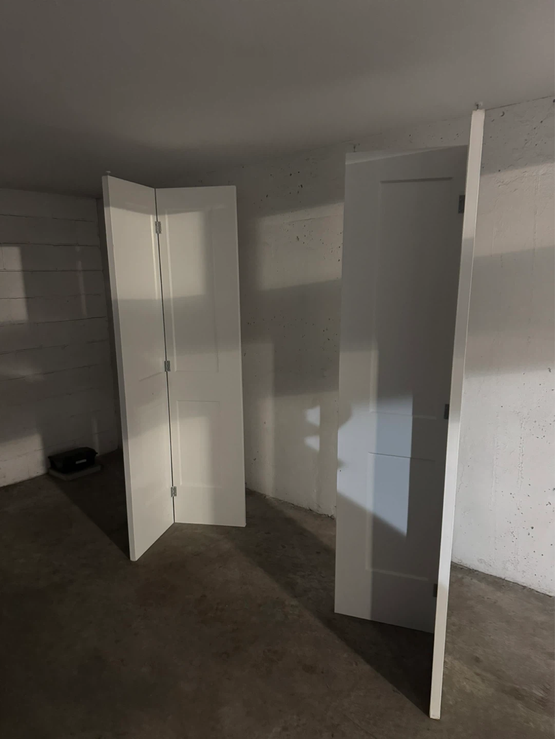 Two White Bi-Fold Door each 36x80 inches - photo 5