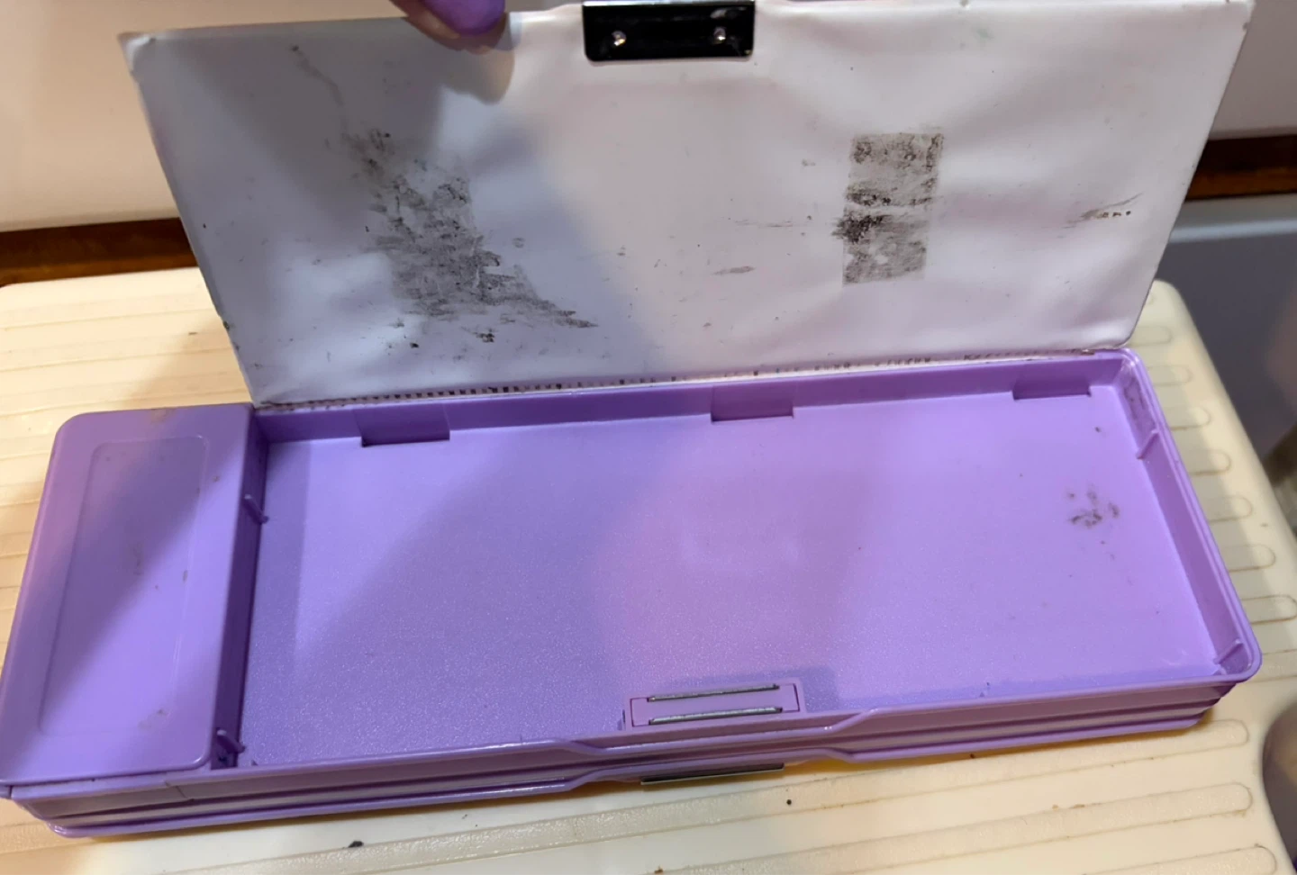 Purple Unicorn Cat Panda Pencil Case with Calculator - photo 3