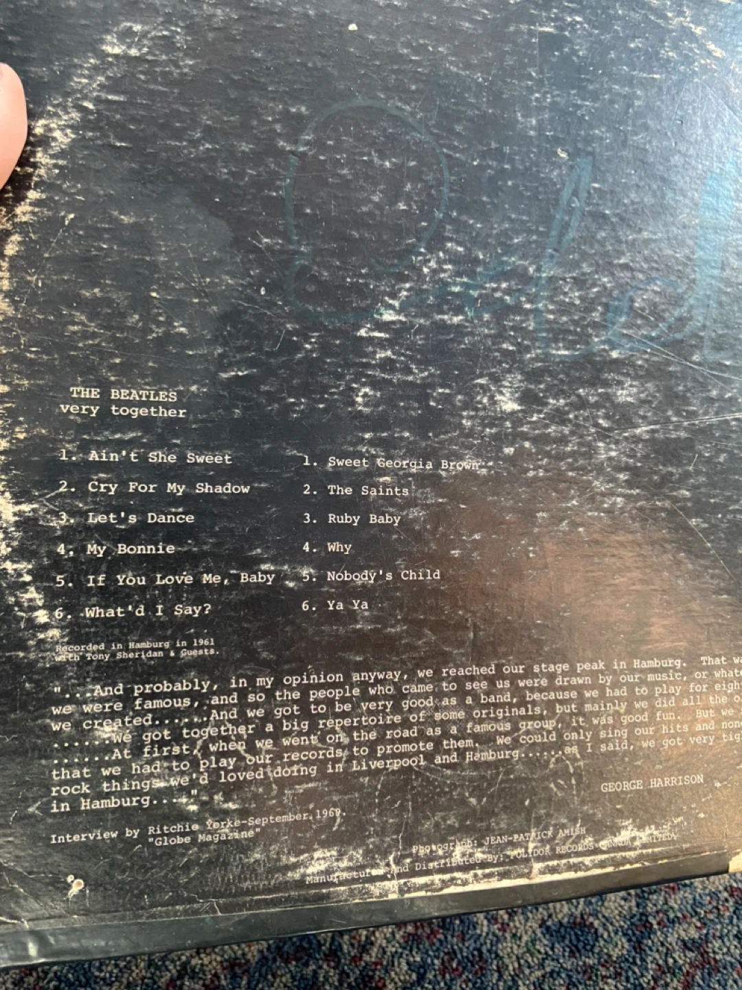 The Beatles Very Together Vinyl Record - photo 4