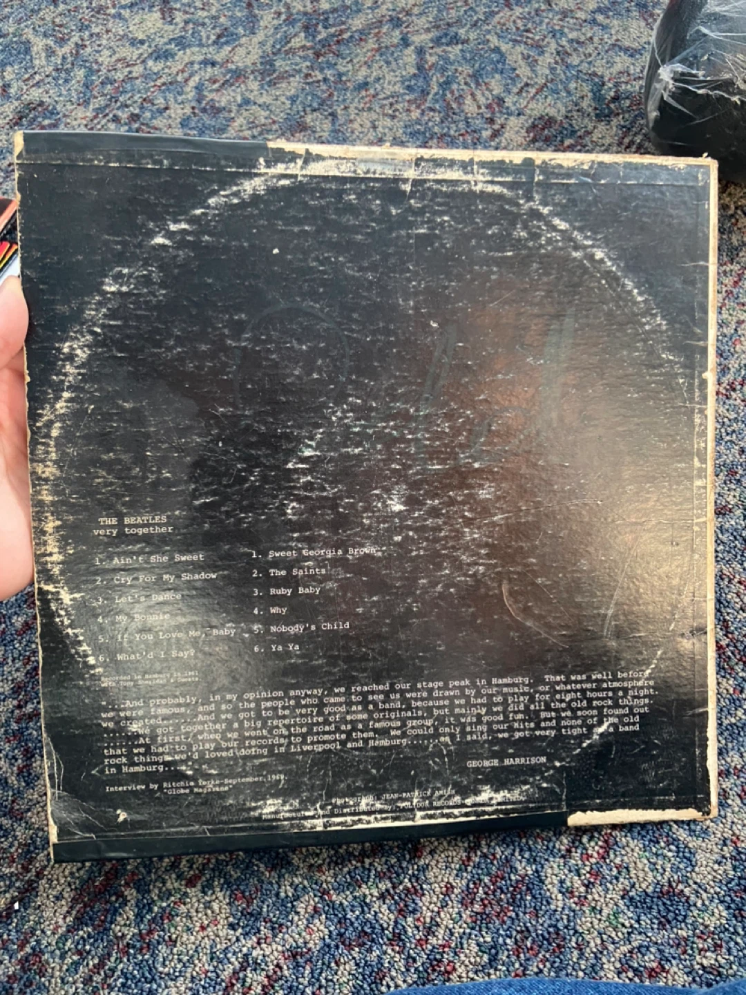 The Beatles Very Together Vinyl Record - photo 3