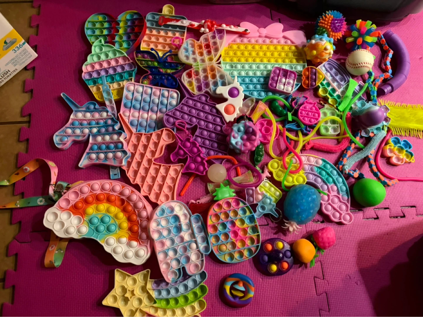Assorted Pop It Fidget Toys Bundle