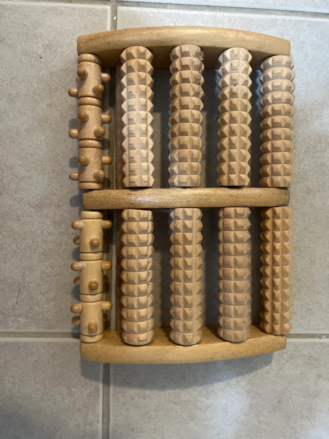 Wooden Foot Massager Roller