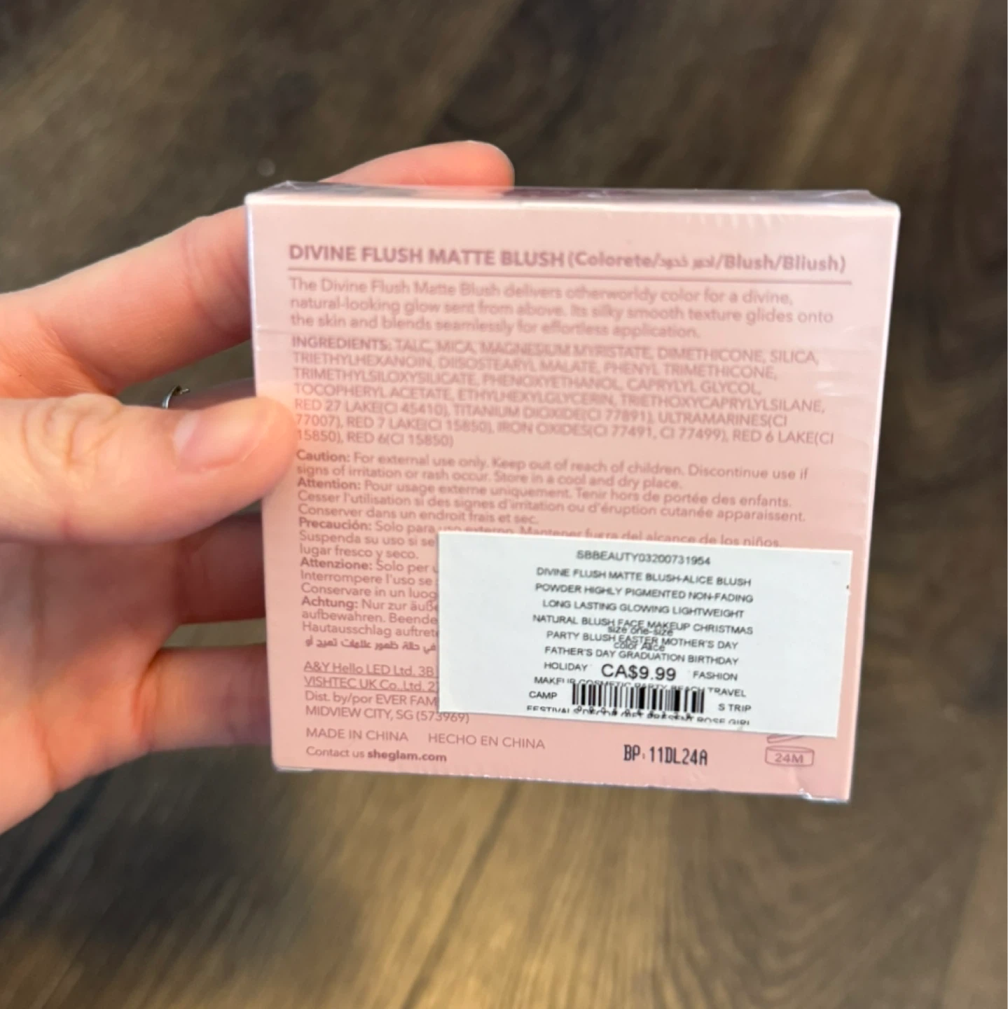 [BRAND NEW!] SHEGLAM Divine Flush Matte Blush (8g) - photo 3