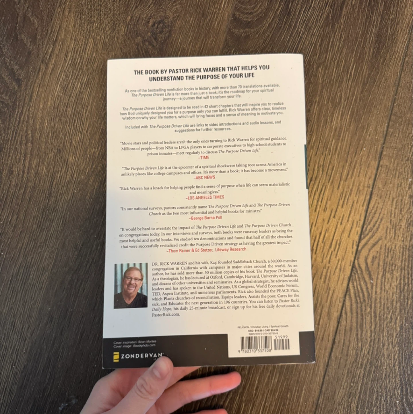 [USED!] The Purpose Driven Life by Rick Warren - photo 2