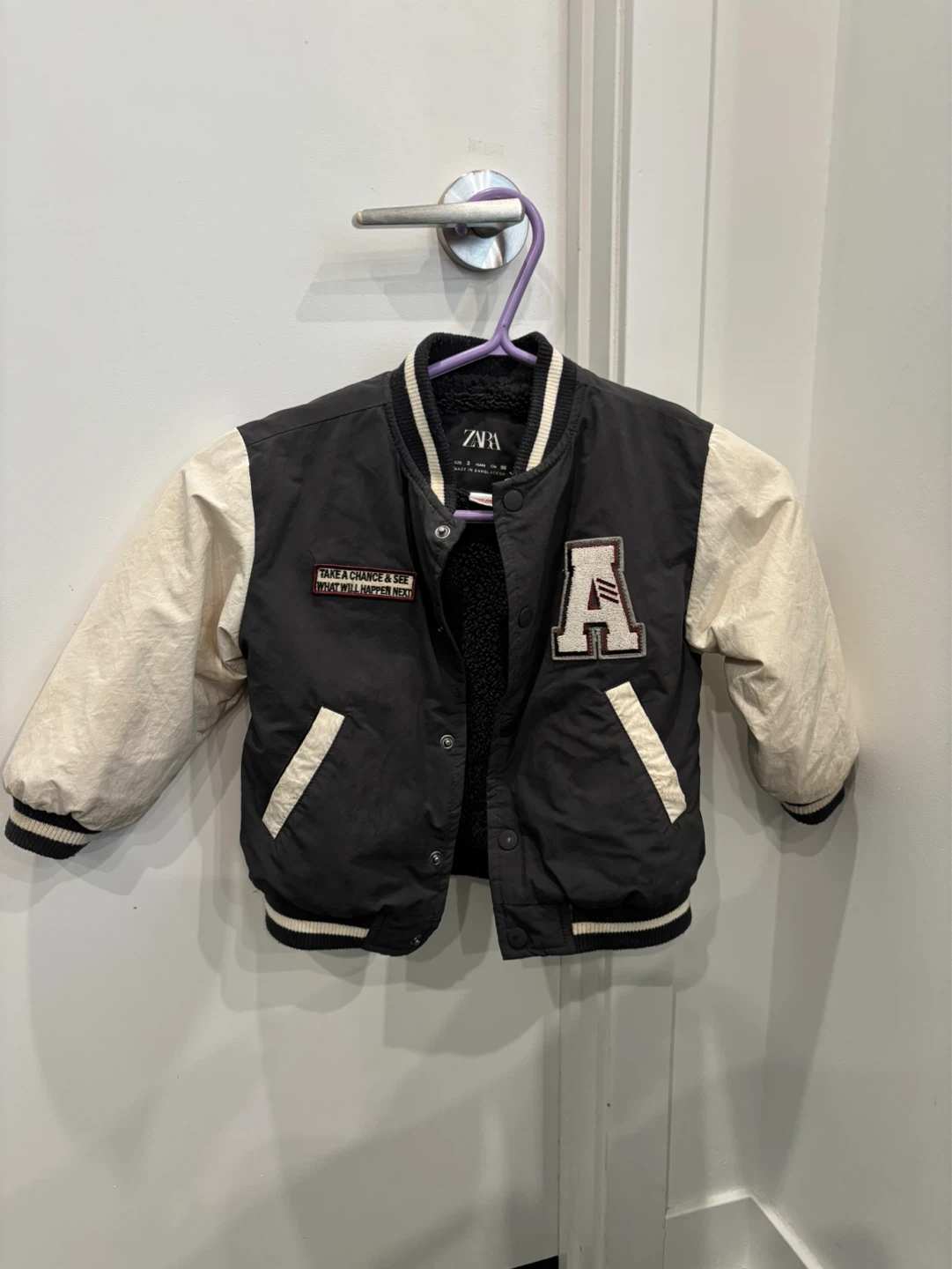 Zara Kids Varsity Jacket