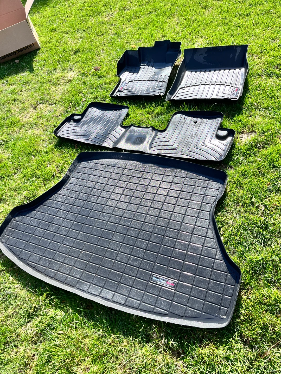 Sold!!!!!WeatherTech Floor Liners and Cargo Liner Set - photo 2