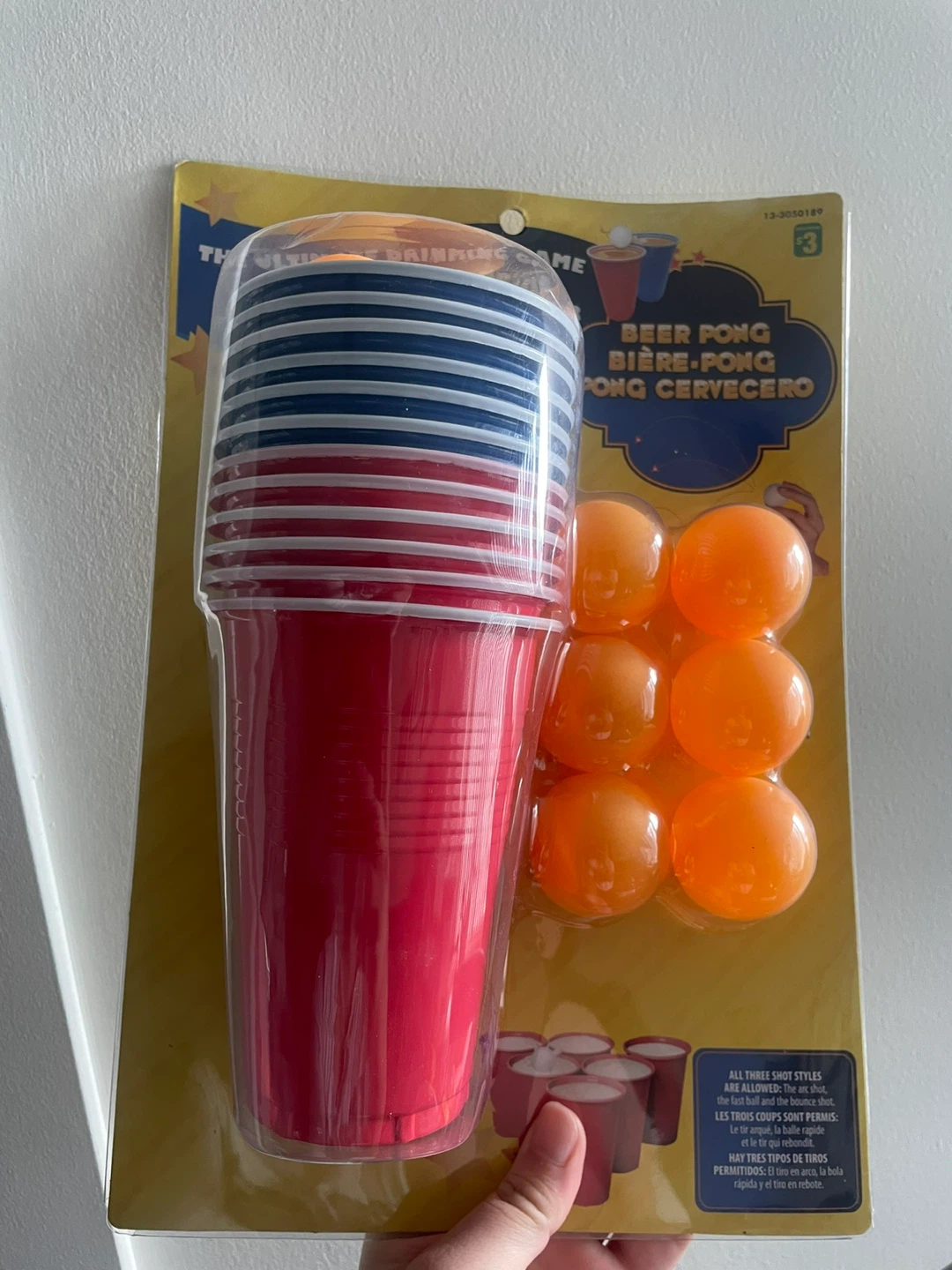 Beer Pong Cups and Balls Set