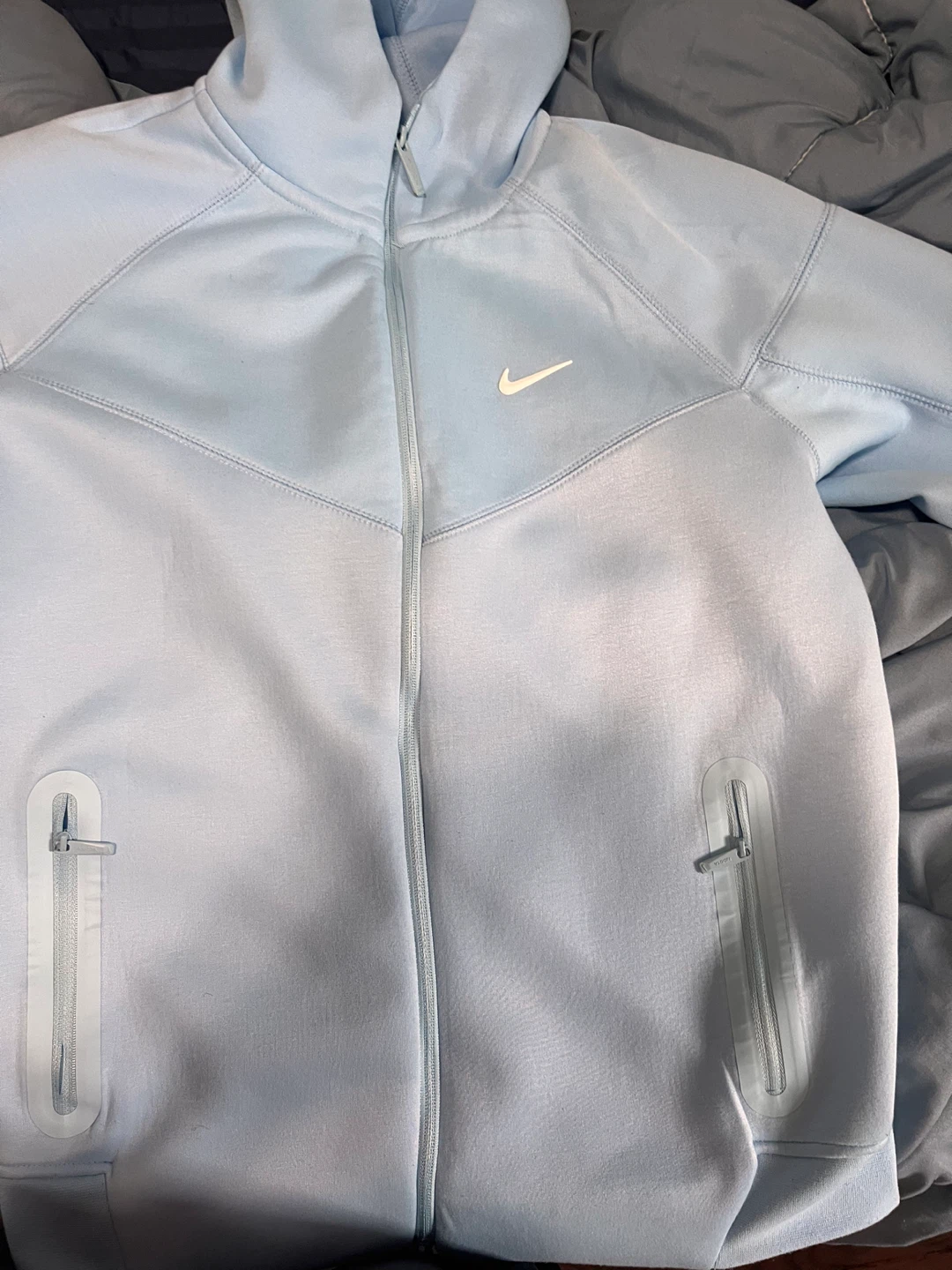 NOCTA x Nike Blue Full Zip Hoodie - photo 2