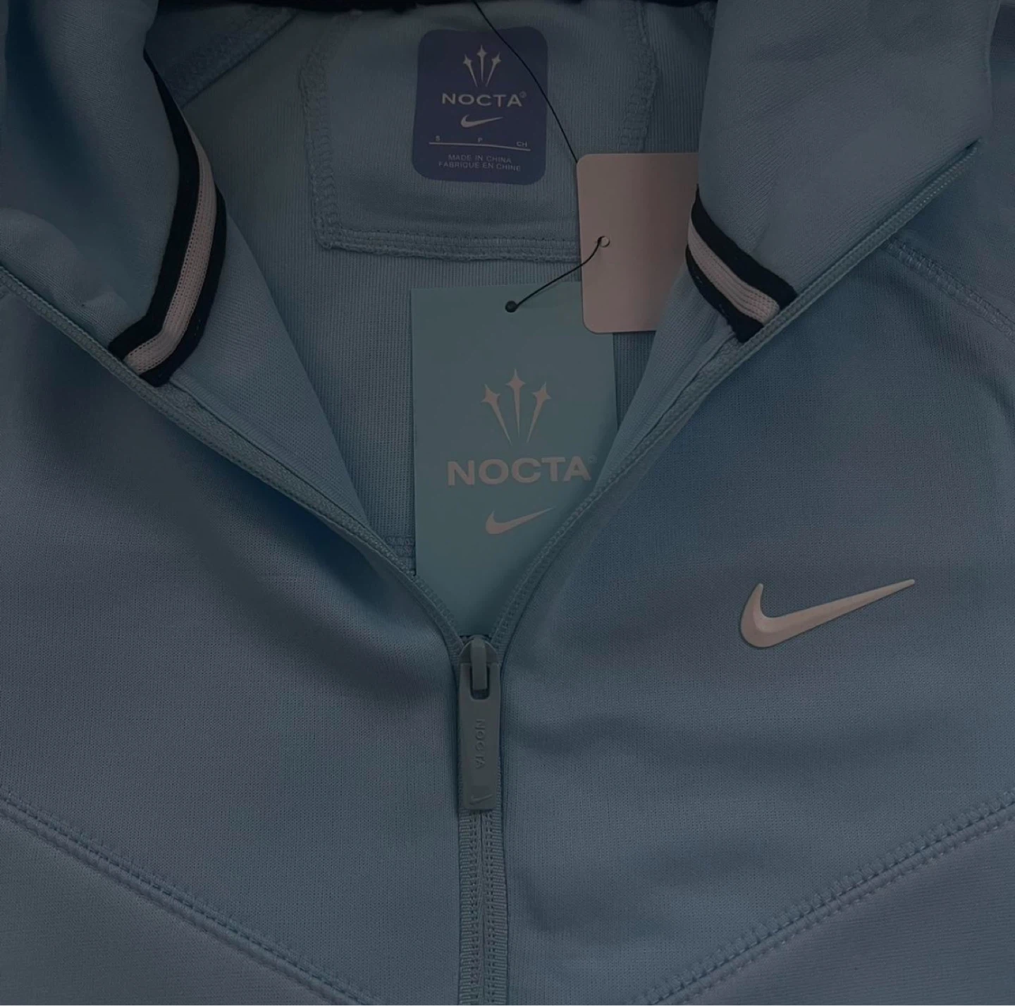 NOCTA x Nike Blue Full Zip Hoodie
