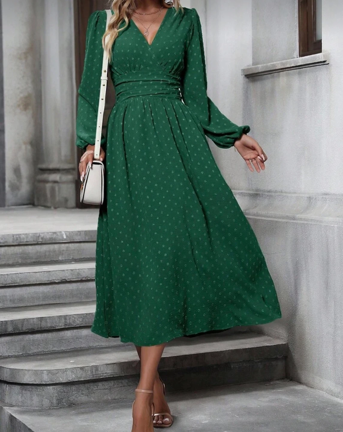 Dark Green Dress - photo 4