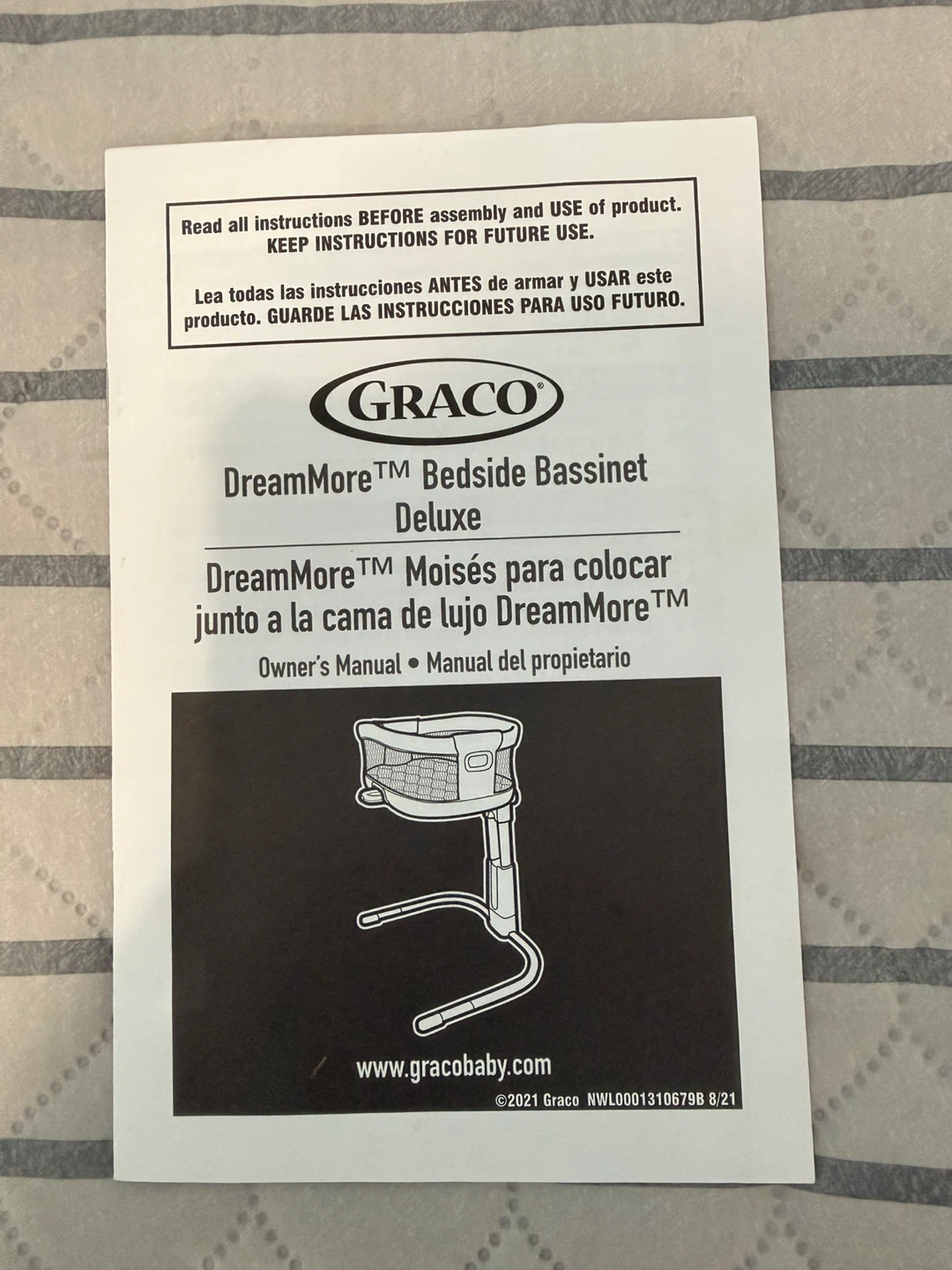 Graco DreamMore Bedside Bassinet Deluxe - Skyler - photo 4