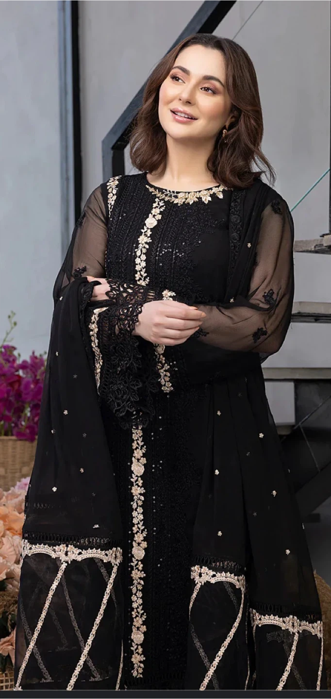 Agha Noor Party Dress - photo 5