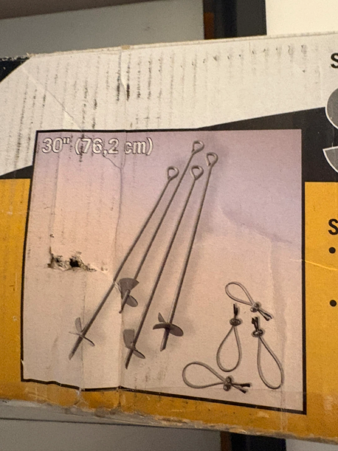 ShelterLogic Shelter Auger 30" Ground Anchors (4 Pack) - photo 2
