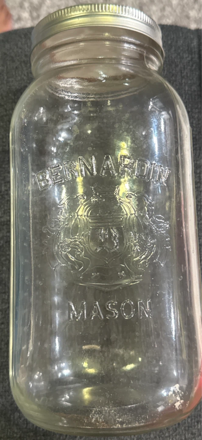 6 Bernardin Mason Jar with Lid