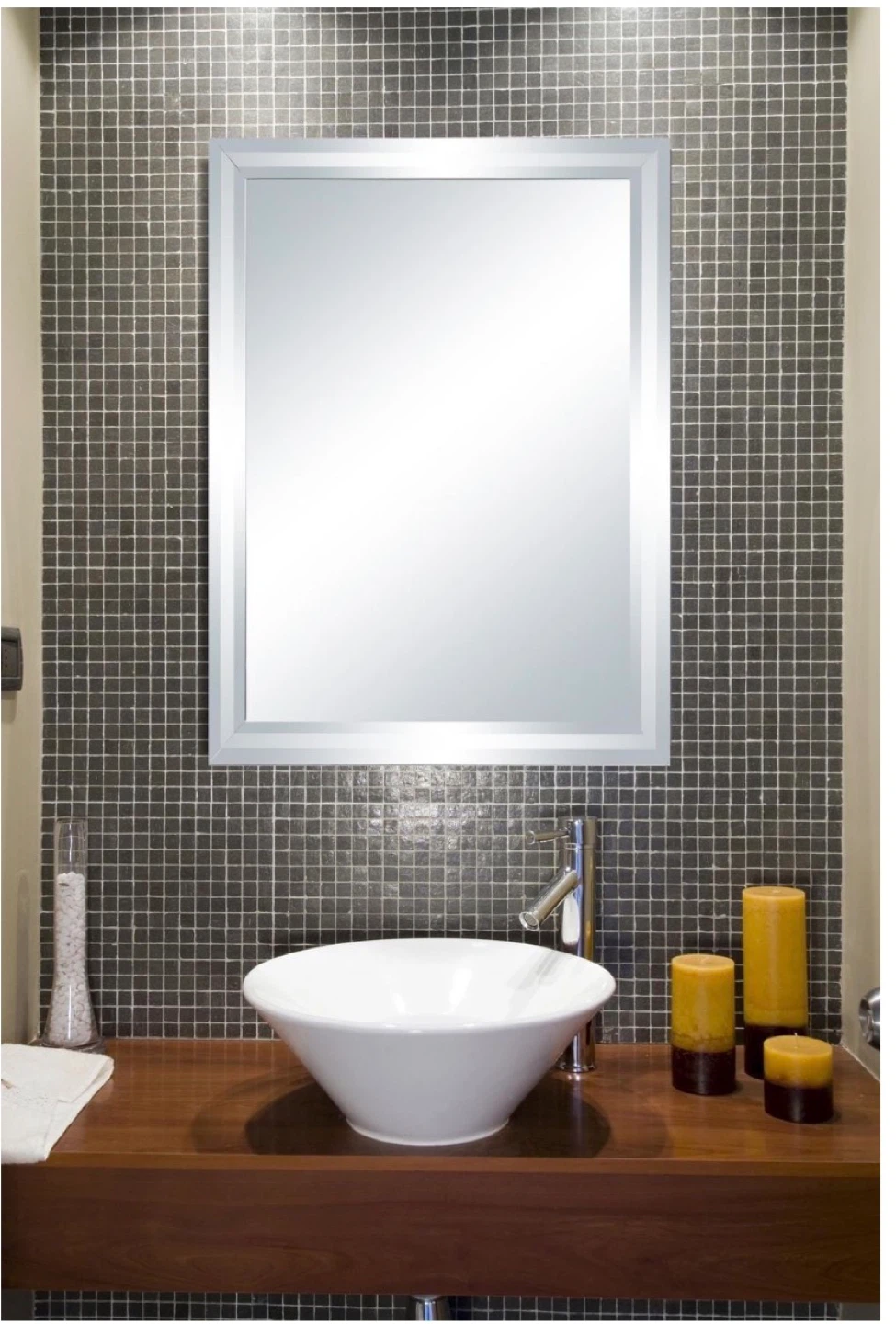 Framed Wall Mirror - photo 2