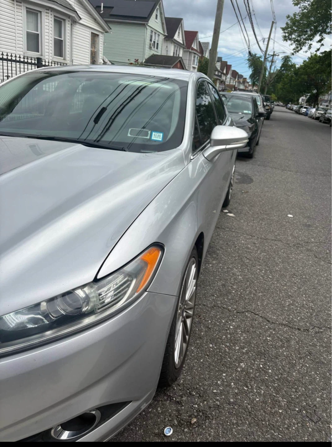 Silver 2013 Ford Fusion SE 1.6L – For Sale (Fixer or Parts) - photo 3