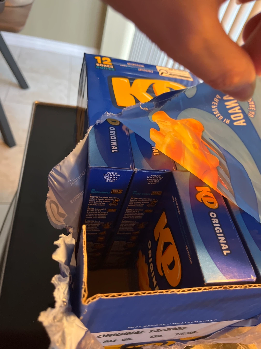 Kraft KD Original Macaroni & Cheese 12x200g Boxes - photo 2