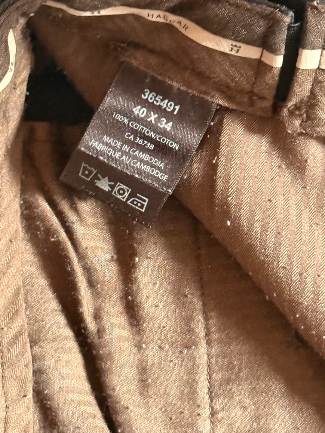 Haggar 40 x 34 Men's Black Dress Pants - photo 2