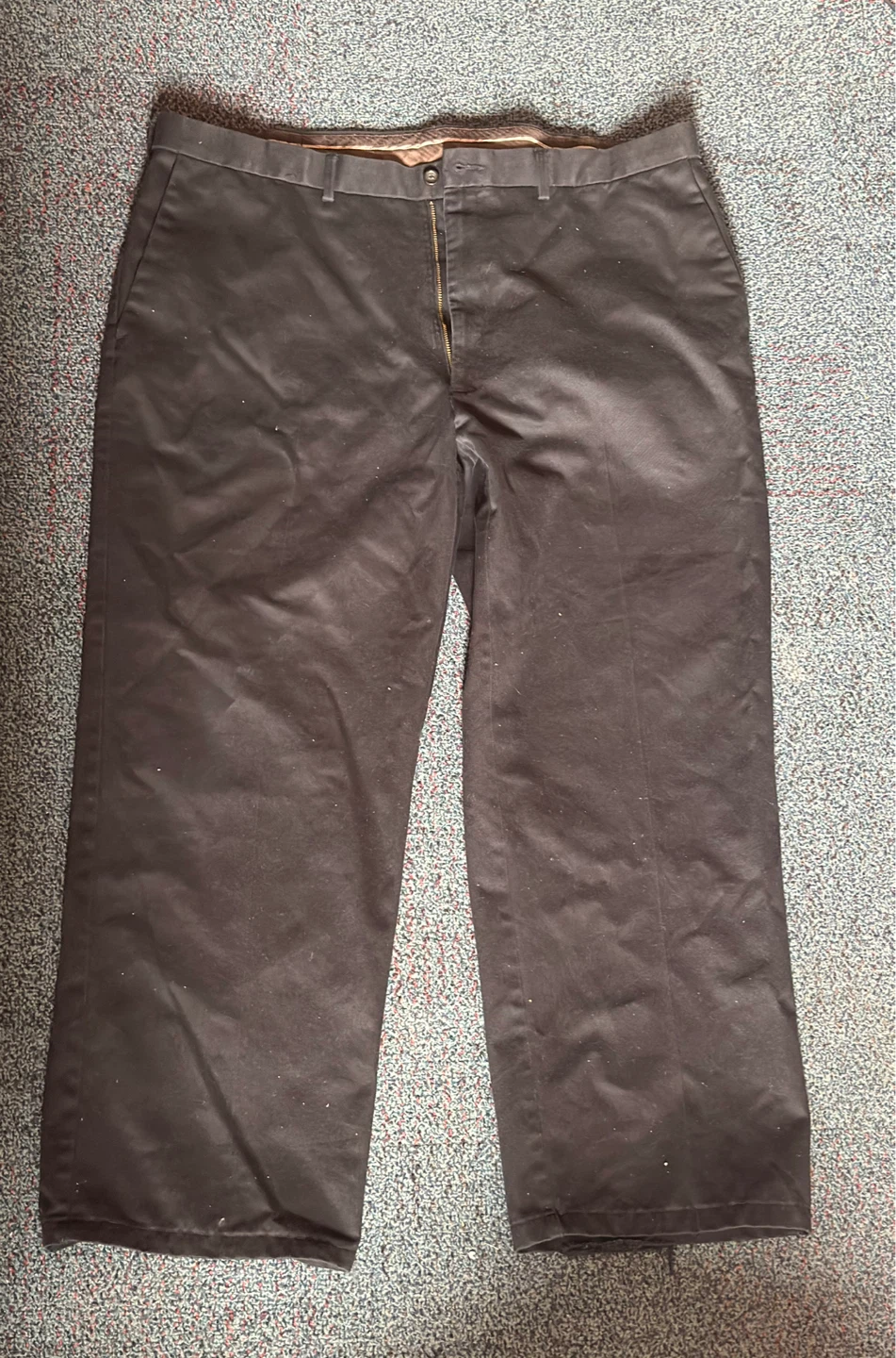 Haggar 40 x 34 Men's Black Dress Pants