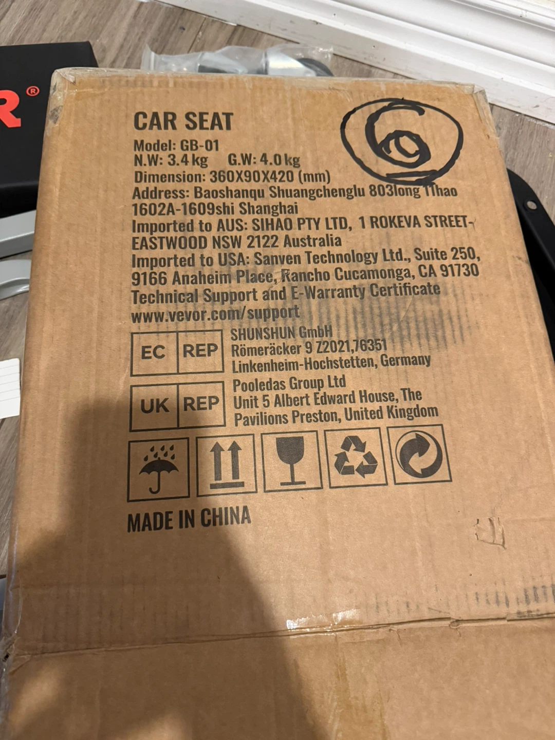VEVOR Car Creeper Seat 360x90x420mm - photo 4