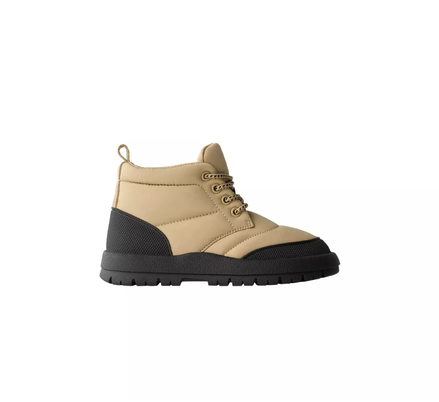 Zara Kids' Winter Boots - Tan and Grey Size 26 - photo 3
