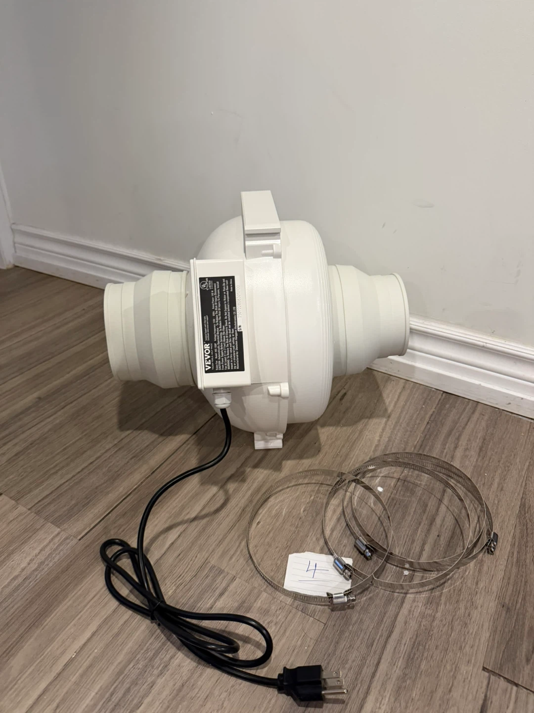 Vevor Radon Fan HEE-100P - photo 4
