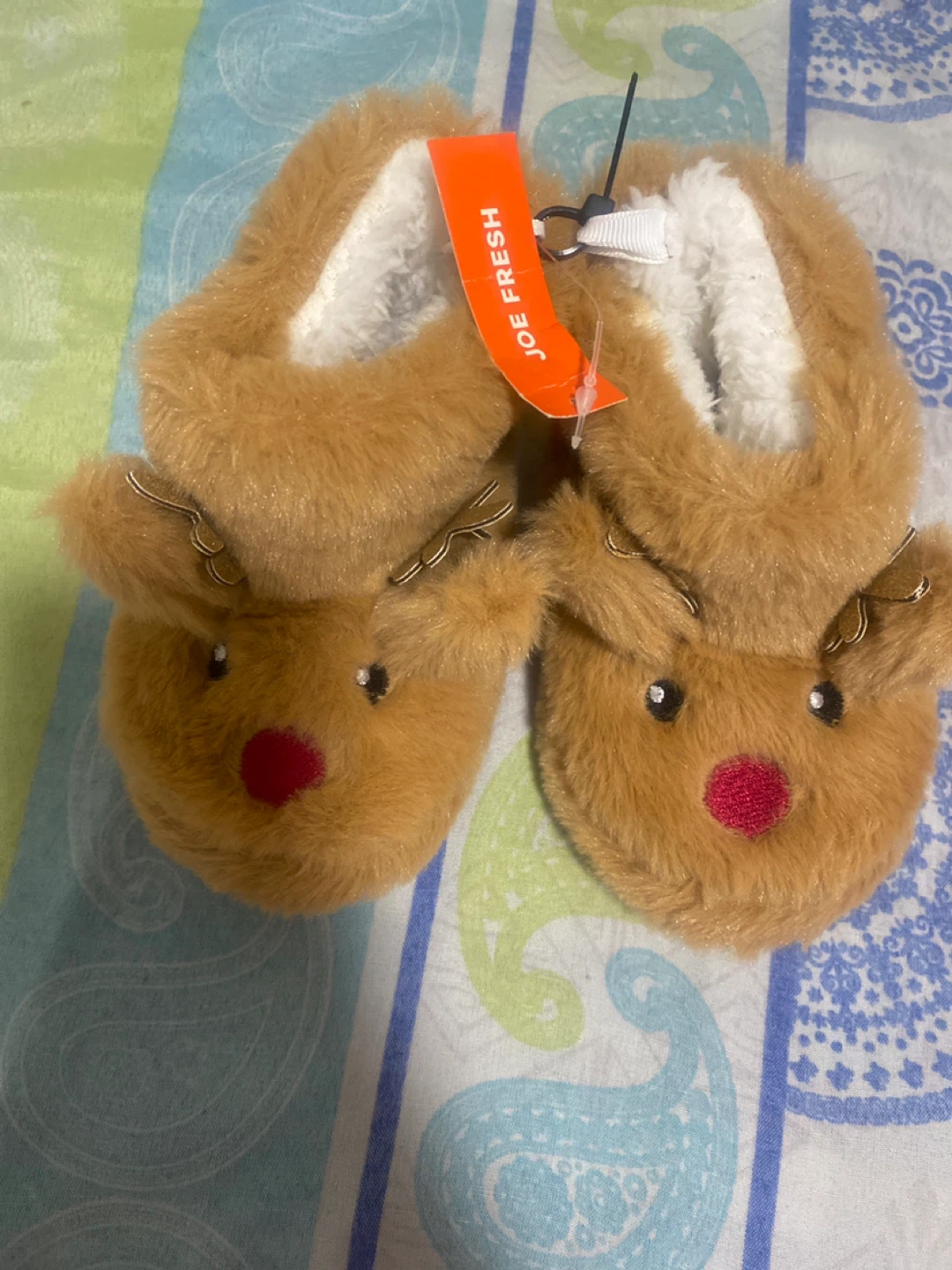 Joe Fresh Toddler Reindeer Slippers