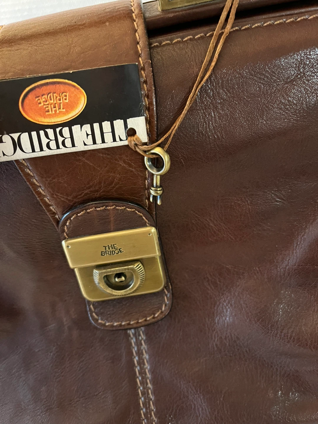 The Bridge Leather Doctor's Bag - Brown - photo 3