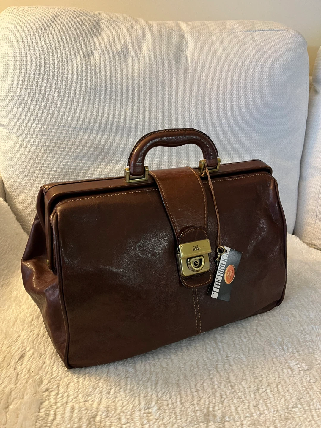 The Bridge Leather Doctor's Bag - Brown - photo 4