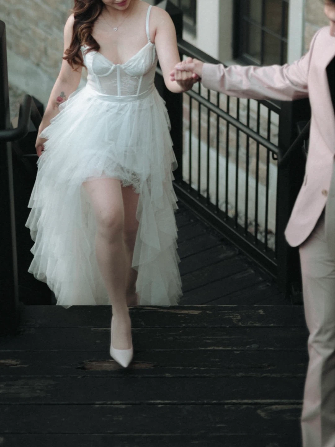 Miley Tulle Lace Maxi Dress from Honey - photo 4