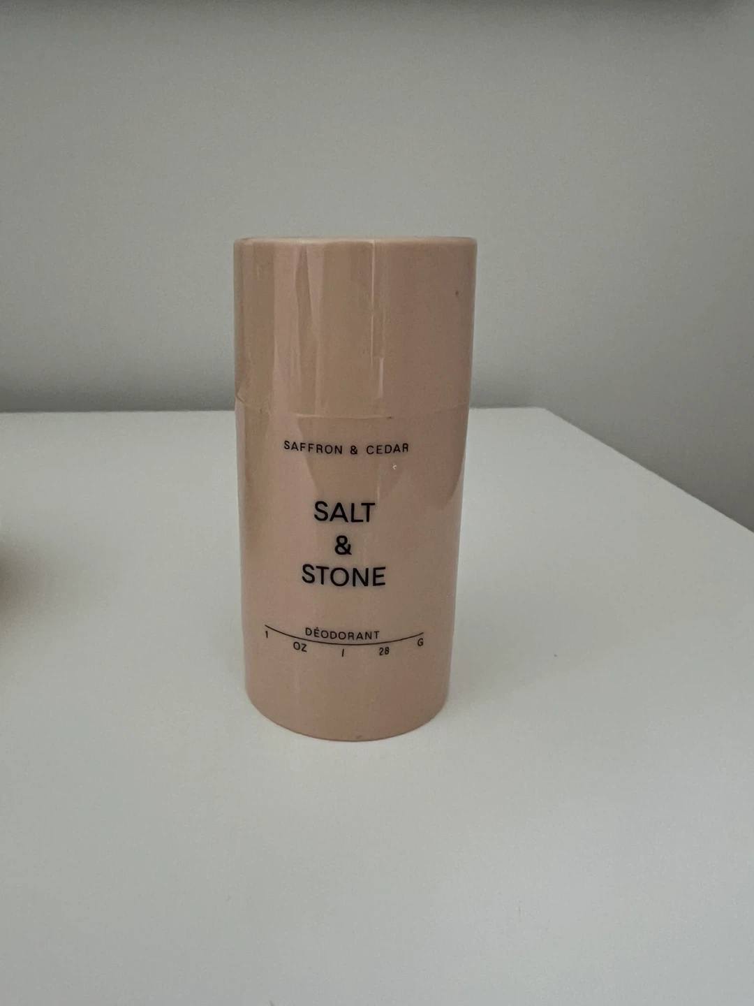 Mini Salt & Stone Saffron & Cedar Deodorant 1 oz.